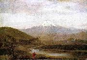Frederic Edwin Church Cotopaxi Sweden oil painting artist